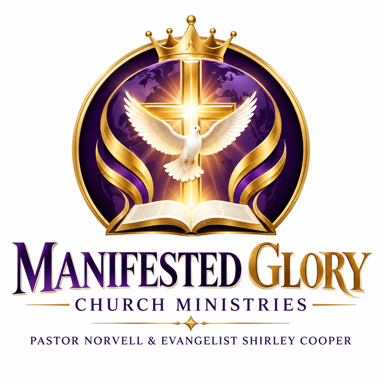 Manifested glory cm logo